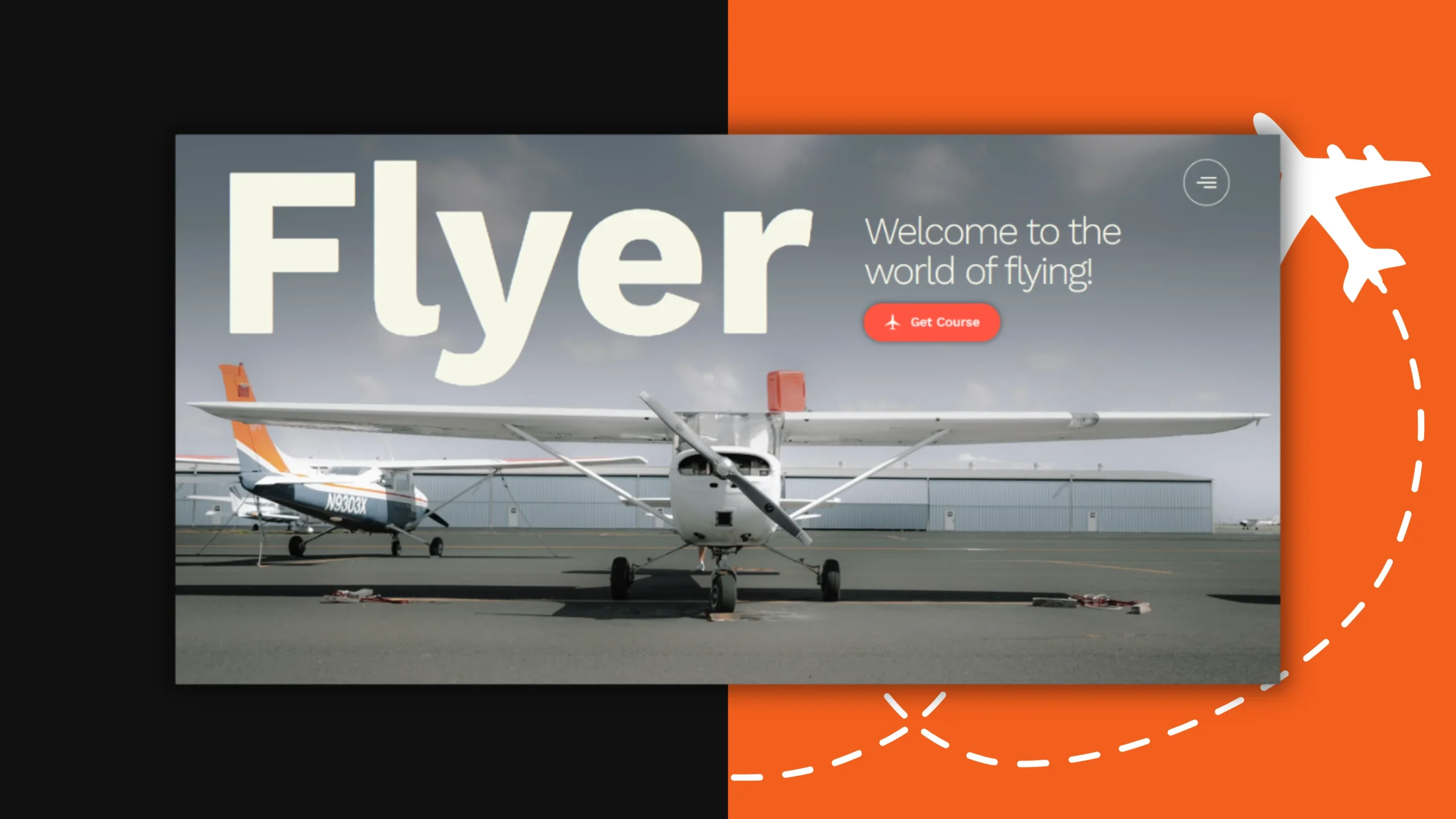 flying-school-website-design