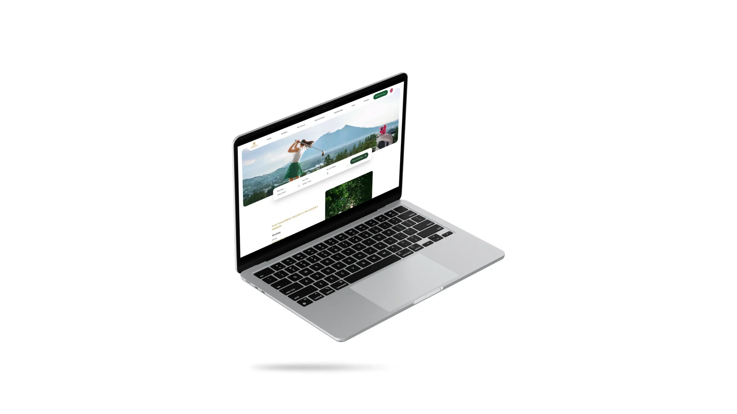 booking tee page